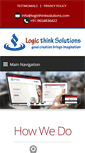 Mobile Screenshot of logicthinksolutions.com